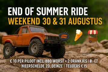 RC-Crawlerpark Deinze – Open Parcours & BBQ  30-31 augustus beschikbaar voor biedingen