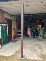 zware metalen pilaar/ zuil Totaal Lang ca 2.92 meter 15 dia, Enlèvement, Comme neuf