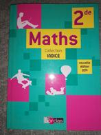Bordas Math 2de collection indice 2014 Neuf, Livres, Livres scolaires, Enlèvement ou Envoi, Neuf