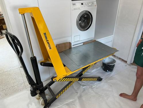 TVH Totallifter transpallet hoogwerker schaarlift als nieuw, Doe-het-zelf en Bouw, Palletwagens en Pompwagens, Zo goed als nieuw