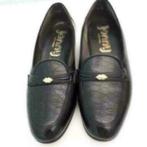 chaussures de confort en cuir noir pour femmes taille 39, Enlèvement, Noir