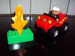 duplo, brandweerauto met brandweerman, "vuur", Ophalen of Verzenden, Duplo