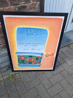 lithographie de jean michel folon, Antiek en Kunst, Ophalen of Verzenden