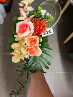 Zijden bloemstuk , nieuw !, Enlèvement, Neuf, Intérieur