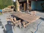 Tuinmeubelen teak, Tuin en Terras, Gebruikt, 6 zitplaatsen, Teakhout, Ophalen of Verzenden