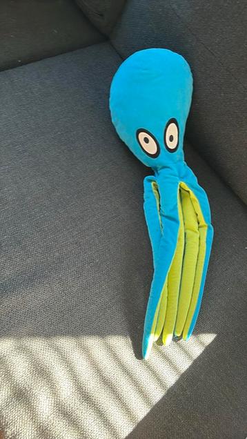 Blauwe octopus als knuffel beschikbaar voor biedingen