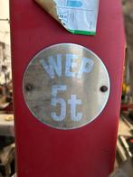 4 palen brug 5 ton, Ophalen, Zo goed als nieuw