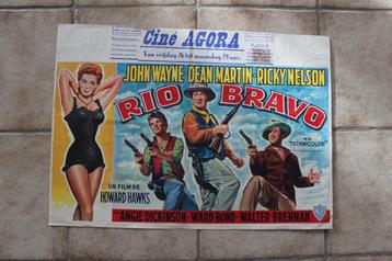 filmaffiche John Wayne Rio Bravo 1959 filmposter beschikbaar voor biedingen