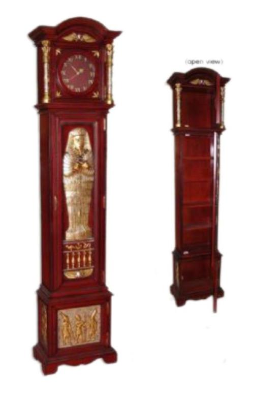 Klok egyptisch 140 cm - staande klok, Huis en Inrichting, Woonaccessoires | Klokken, Nieuw, Ophalen