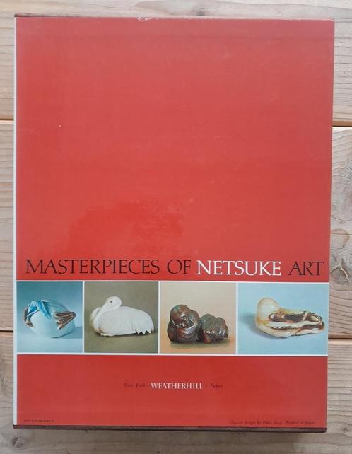 Masterpieces of Netsuke Art boek - B. Hurtig - 1973 1st ed., Boeken, Kunst en Cultuur | Beeldend, Ophalen of Verzenden