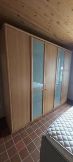 Kleerkast, Huis en Inrichting, Kasten | Kleerkasten, Ophalen, Zo goed als nieuw, Glas