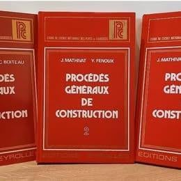 Collection "Procédés généraux de construction", Boeken, Techniek, Zo goed als nieuw, Overige onderwerpen, Ophalen