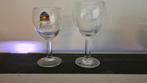 2 leffe glazen, 25 cl en 33 cl, Verzamelen, Biermerken, Ophalen of Verzenden, Zo goed als nieuw, Leffe