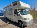 Fiat Ducato 2.8JTD Camper 7 personen Airco 160dkm Compleet, Bedrijf, Diesel, 6 tot 7 meter, Half-integraal