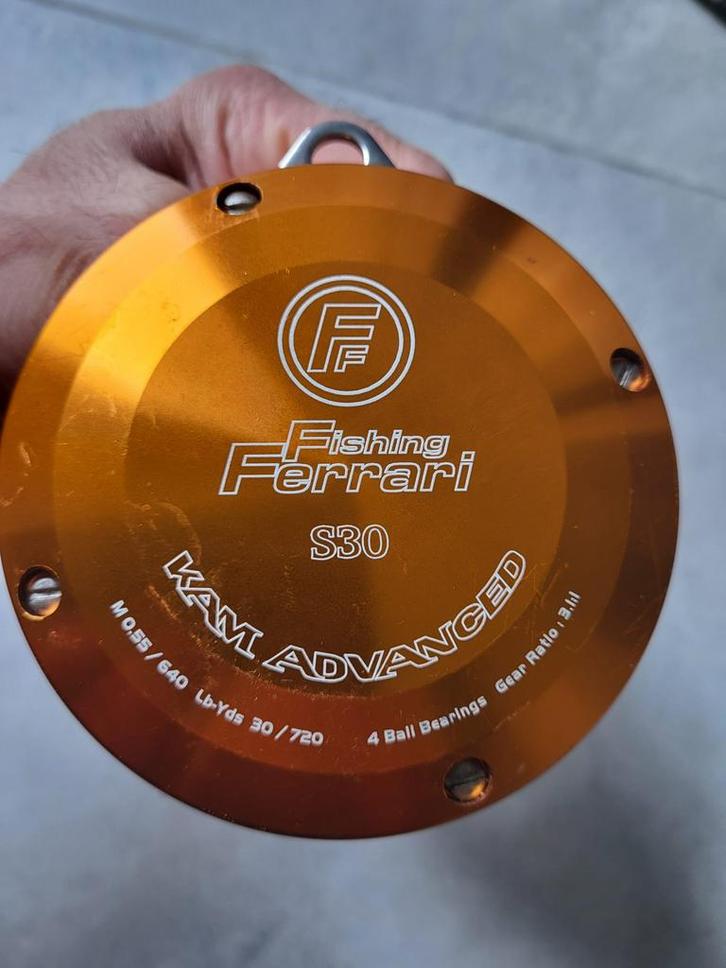 PENN International / Ferrari Fishing KAM s30, Watersport en Boten, Hengelsport | Zeevissen, Zo goed als nieuw, Ophalen