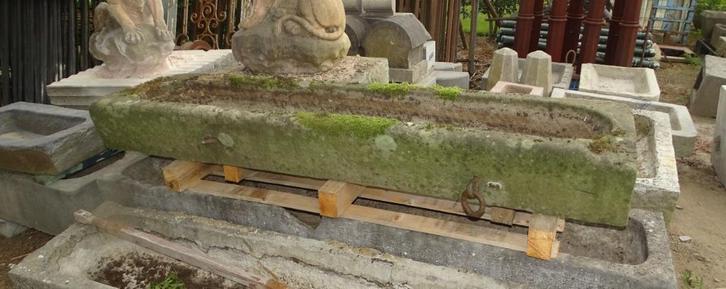 oude arduinen trog troggen drinkbak paardenbak, Antiek en Kunst, Curiosa en Brocante, Ophalen