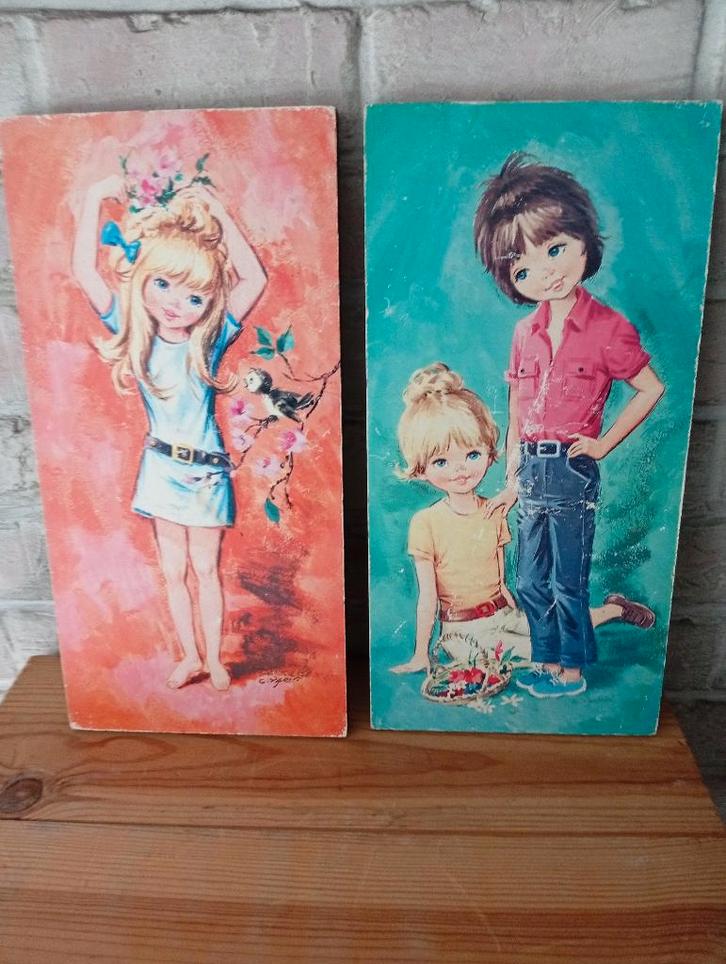 Duo vintage monturen uit de jaren 70 en zeventig, Verzamelen, Retro, Ophalen