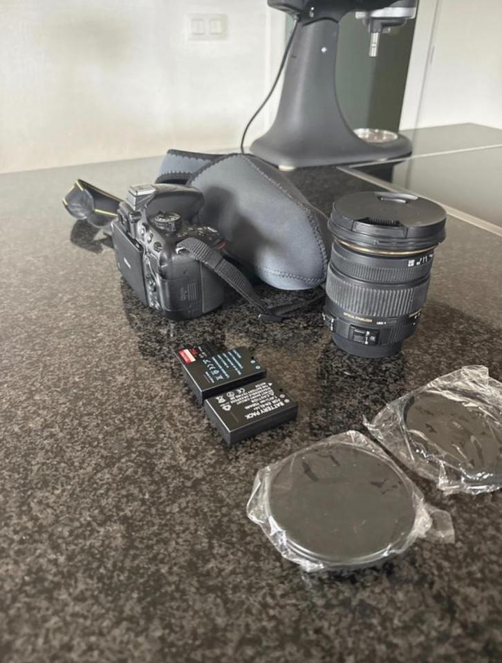 Nikon D5200 + Sigma DC 17-50mm + toebehoren, Audio, Tv en Foto, Fotocamera's Digitaal, Gebruikt, Spiegelreflex, Nikon, Verzenden