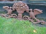 gietijzeren fronton, fruit en vogels, wanddecoratie, Tuin en Terras, Ophalen of Verzenden, Nieuw