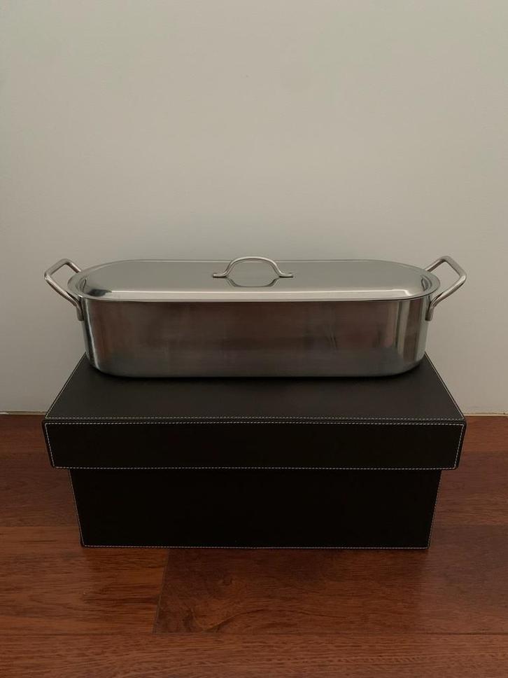 Poissonnière Vintage en Inox, Maison & Meubles, Cuisine | Ustensiles de cuisine, Enlèvement ou Envoi