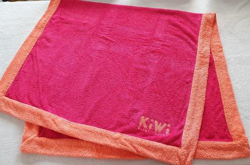 Serviette de plage Kiwi Saint Tropez orange et rouge, Huis en Inrichting, Badkamer | Badtextiel en Accessoires, Zo goed als nieuw