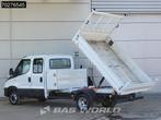 Iveco Daily 35C16 3.0L Dubbel Cabine Kipper met Kist 3,5t tr, Auto's, Bestelwagens en Lichte vracht, Stof, Gebruikt, Euro 6, 4 cilinders