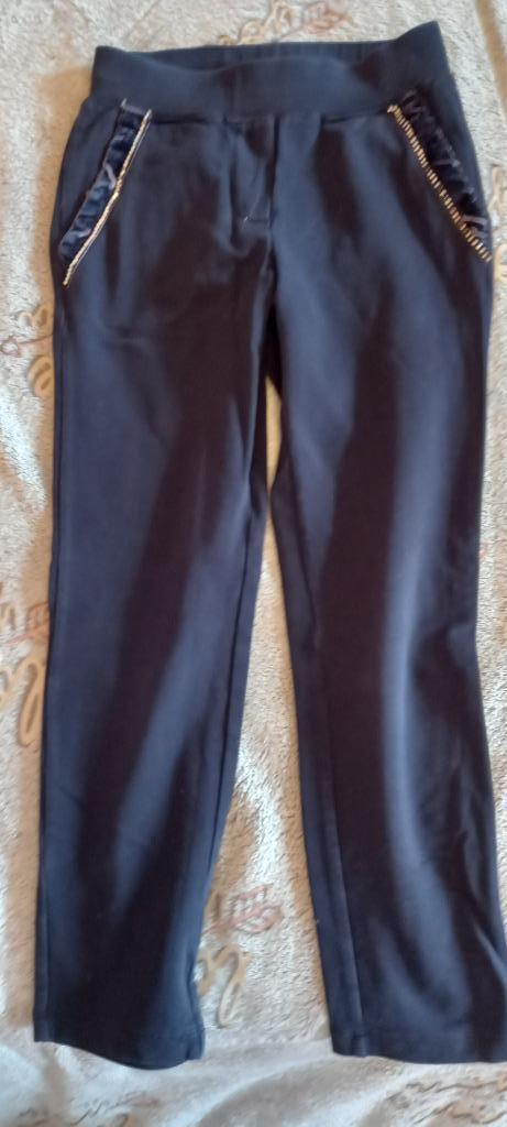 donkerblauwe broek monnalisa maat 116, Kinderen en Baby's, Kinderkleding | Maat 116, Gebruikt, Meisje, Broek, Ophalen of Verzenden