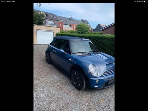 Mini cooper S cabrio, Auto's, Mini, Particulier, Cabrio, Radio, Elektrisch, Handgeschakeld, Wit, Ophalen