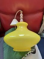 Lustre vintage en verre, Enlèvement, Comme neuf, Verre