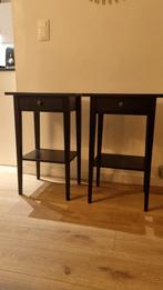 IKEA Hemnes zwart nachtkastje, Huis en Inrichting, Ophalen, Zo goed als nieuw