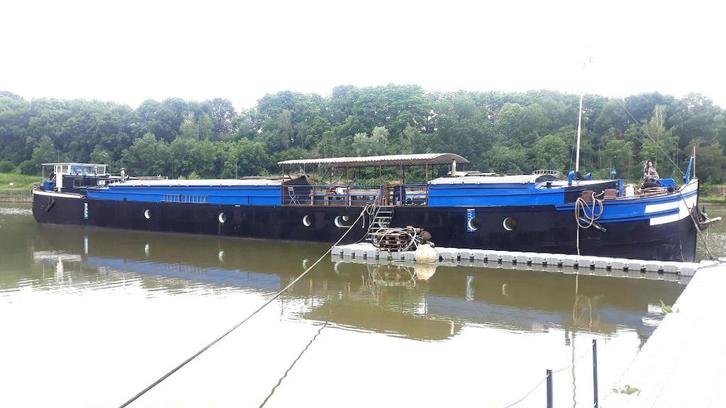 Péniche + emplacement pérenne (eau, elec, internet), Immo, Woonboten te koop, Provincie Waals-Brabant