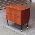 Vintage modernistisch teakhouten bardressoir uit de jaren 60, Ophalen, Zo goed als nieuw