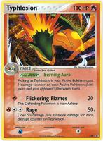 Pokémon kaart Typhlosion (glimmend), Hobby en Vrije tijd, Verzamelkaartspellen | Pokémon, Ophalen of Verzenden, Zo goed als nieuw