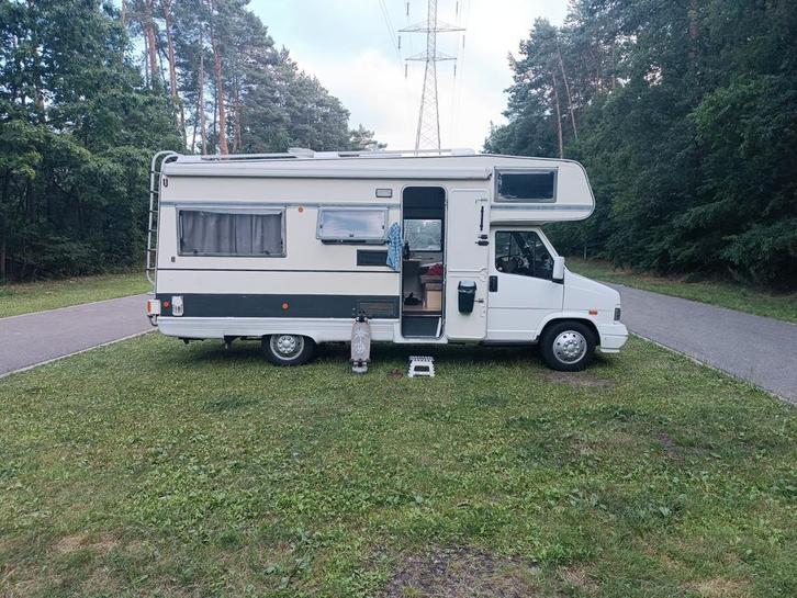 Mobilhome/camper Peugeot j5 burstner oldtimer, Caravans en Kamperen, Mobilhomes, Particulier, tot en met 6, Alkoof, Bürstner, Overige merken