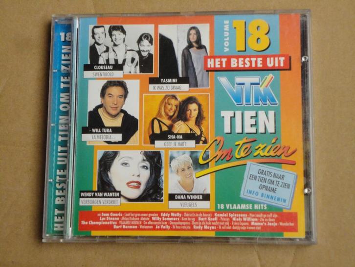 CD Tien Om Te Zien 18 WENDY/SHA-NA/CHAMPIONETTES/BART KAEL, Cd's en Dvd's, Cd's | Nederlandstalig, Ophalen of Verzenden