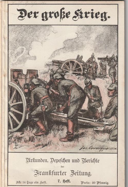 Der Große Krieg heft 7, Boeken, Oorlog en Militair, Ophalen of Verzenden