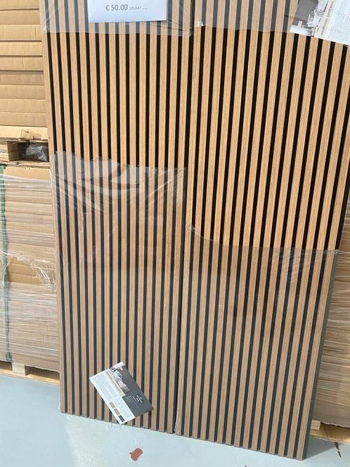 Akoestische wandpanelen 270x60x21 €50 Grote actie, Doe-het-zelf en Bouw, Platen en Panelen, Nieuw, Ophalen