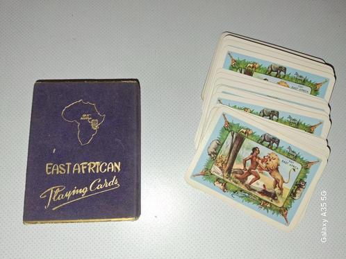 vintage oud kaartspel OOST-AFRIKA COMPLEET, Antiek en Kunst, Kunst | Niet-Westerse kunst, Ophalen of Verzenden