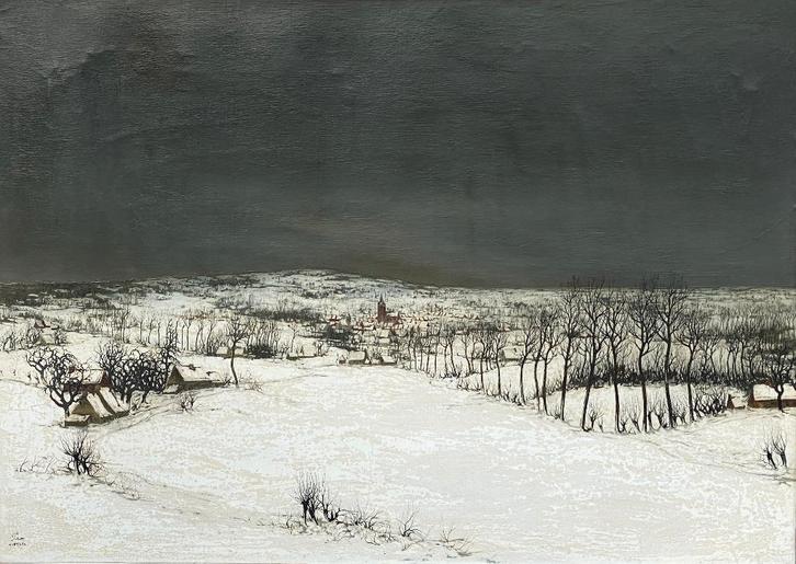 Schilderij Leo Piron (1899-1962), Antiquités & Art, Art | Peinture | Classique, Enlèvement