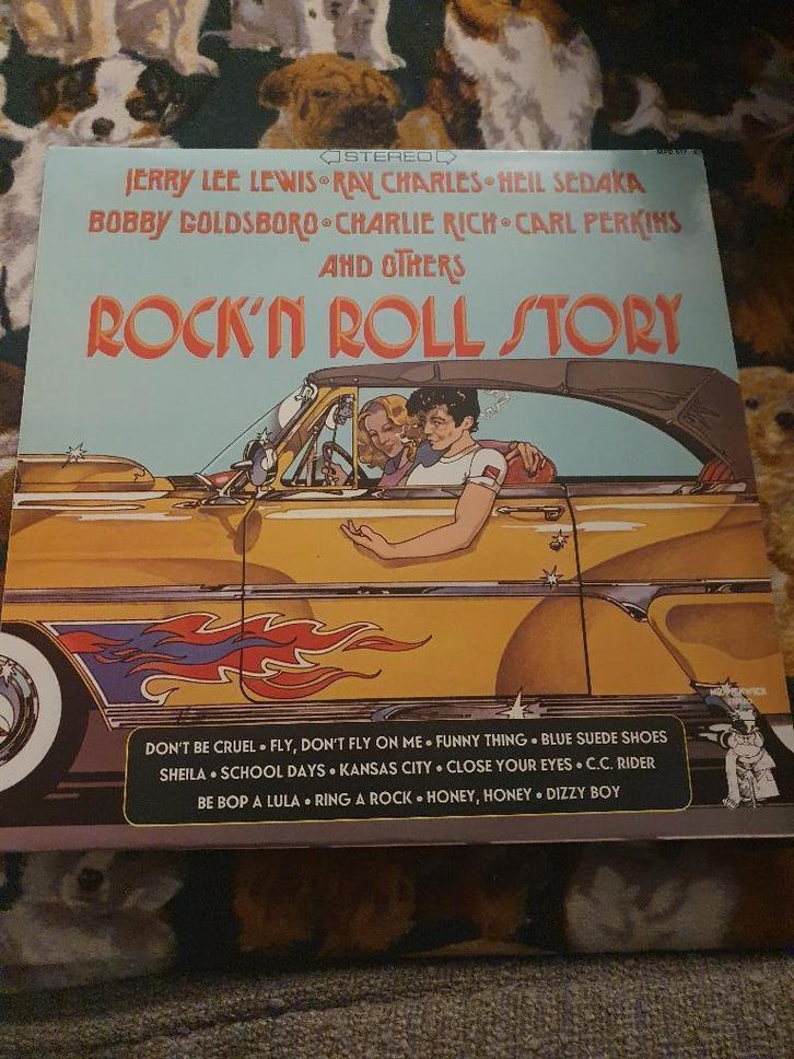 LP - Various – Rock'N Roll Story - 1975, Cd's en Dvd's, Vinyl | Rock, Zo goed als nieuw, Rock-'n-Roll, 12 inch, Ophalen of Verzenden