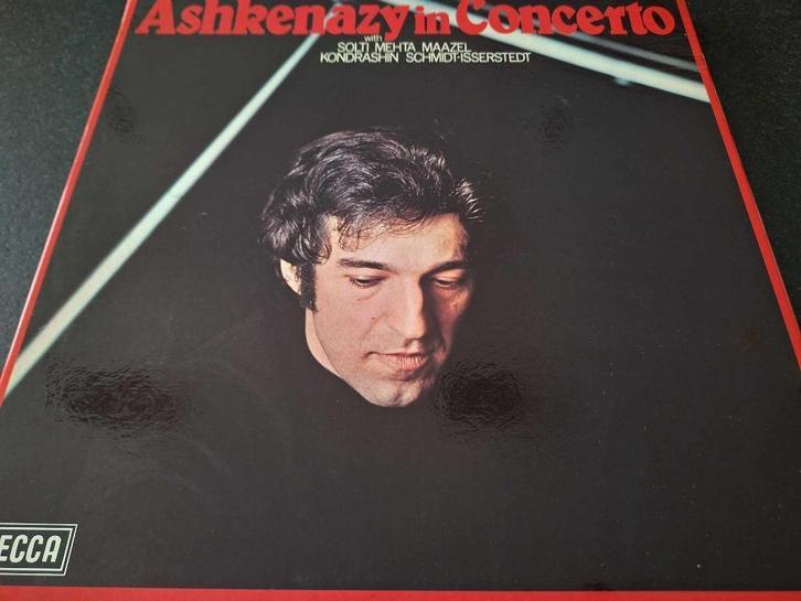 Vladimir Ashkenazy - Ashkenazy In Concerto Box 4 x Lp's, Cd's en Dvd's, Vinyl | Klassiek, Gebruikt, Romantiek, Kamermuziek, 12 inch