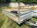 Remork  Dubbelas Hapert   2000 kg, Auto diversen, Aanhangers en Bagagewagens, Ophalen, Gebruikt