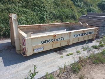 Haakarm container solicon 6,5m3 of set van 6,5 en 12m3 samen beschikbaar voor biedingen