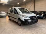 Fiat Scudo 2.0d doca | airco | 6 zit pl | lichte vracht, Euro 5, Stof, Zwart, 4 cilinders