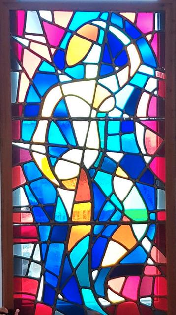 Vitrail d'église encien, Bricolage & Construction, Enlèvement, Comme neuf, Vitrail