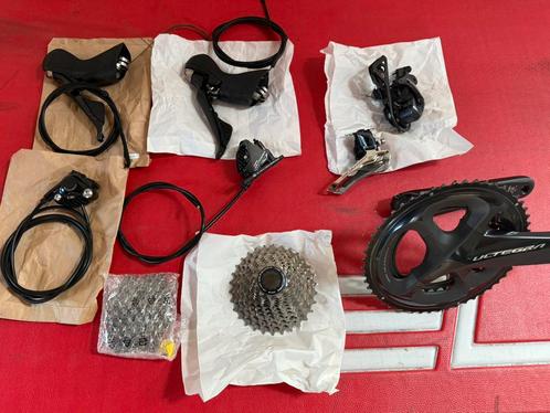 Shimano ultegra R8020 groepset, Fietsen en Brommers, Fietsaccessoires | Overige Fietsaccessoires, Ophalen