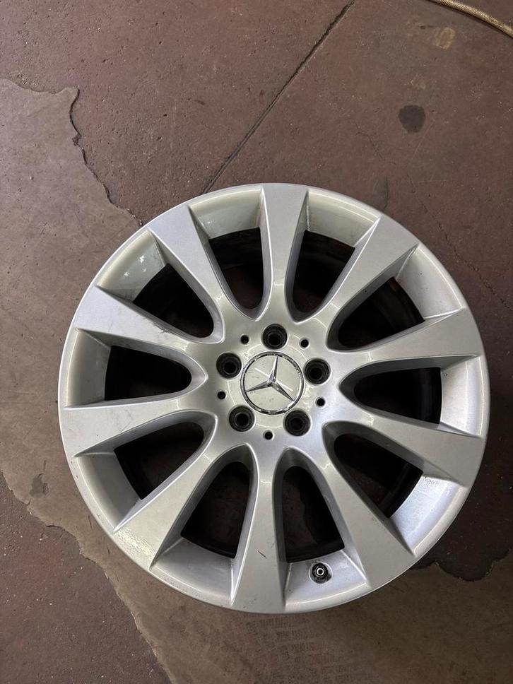 4x originele Mercedes-Benz aluminium velgen – 18 inch, Auto-onderdelen, Banden en Velgen, Velg(en), Winterbanden, 18 inch, Ophalen