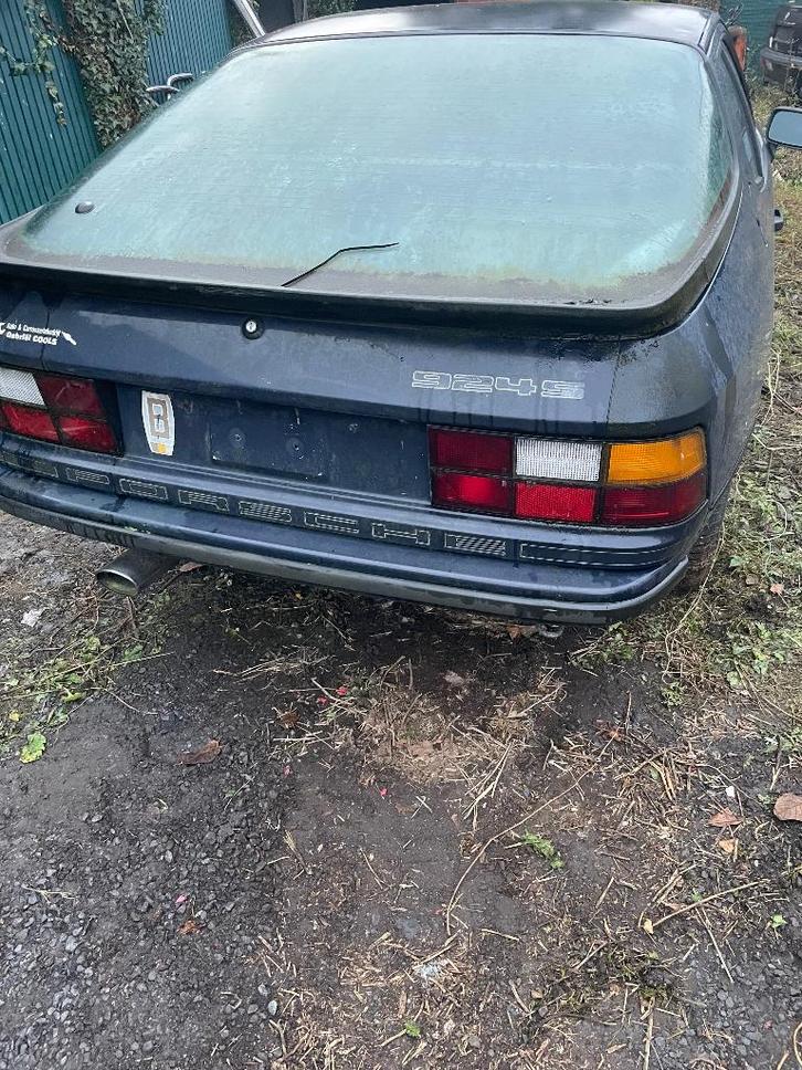 Porsche 924 s en 924 restauratie, Auto's, Porsche, Particulier, Benzine, Euro 1, Coupé, 2 deurs, Handgeschakeld, Blauw, Beige
