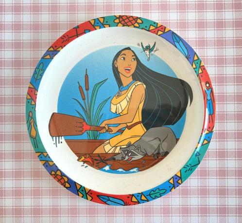 Assiette Pocahontas Emsa, Verzamelen, Disney, Gebruikt, Servies, Pocahontas of Kl. Zeemeermin, Ophalen of Verzenden