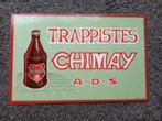 CHIMAY 1955, Ophalen of Verzenden, Zo goed als nieuw, Reclamebord, Plaat of Schild, Overige merken